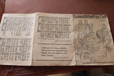 Preview: Faltblatt Lieder  - Kameradschaft im Lied 24. Folge des OKH